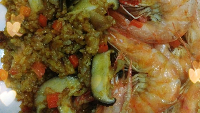 电饭煲-咖喱海鲜煲饭