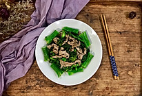 芥蓝炒牛肉的做法