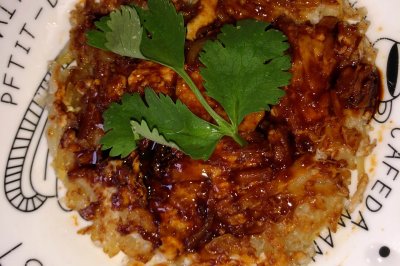 土豆丝鸡蛋饼