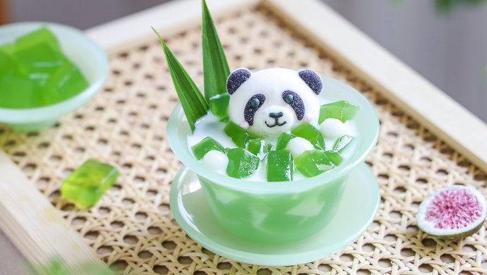 爆火的熊猫冰粉