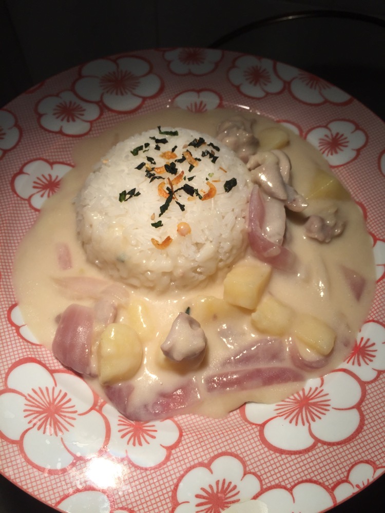 北海道白咖喱烩饭的做法
