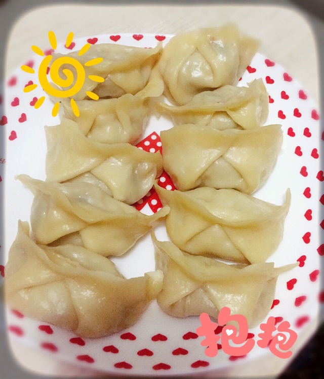 萝卜爱油渣饺子