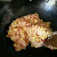 西红柿蛋炒饭的做法图解6