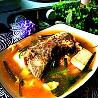 #全电厨王料理挑战赛热力开战！#鱼尾豆腐汤的做法图解9