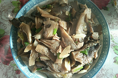 鲜蘑炒肉