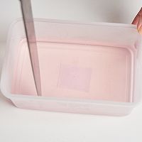 玫瑰蜜桃双拼冰粉的做法图解4