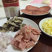 意式薄底披萨（6寸单人份）的做法图解4