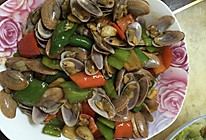 自然食材炒花甲（根本停不下来）的做法
