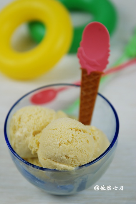 【芒果冰淇淋】给宝宝制作放心冰淇淋的做法