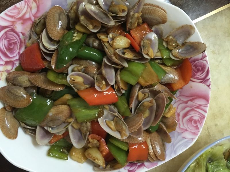 自然食材炒花甲（根本停不下来）