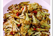 干煸麻香花菜的做法