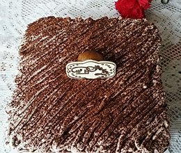 巧克力栗子蛋糕的做法