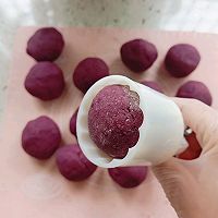 #糖小朵甜蜜控糖秘籍#紫薯燕麦饼的做法图解8