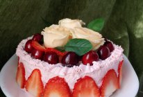 奶油草莓蛋糕的做法