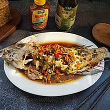 #太太乐鲜鸡汁玩转健康快手菜#鲜烤马头鱼