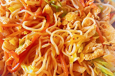 菜丝炒面