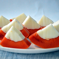 养颜快手木瓜椰奶冻  减肥小伙伴也能大口吃甜品的做法图解4