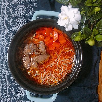 懒人川味红烧牛肉面