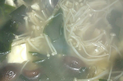 浓汤宝试用--菌菇豆腐汤