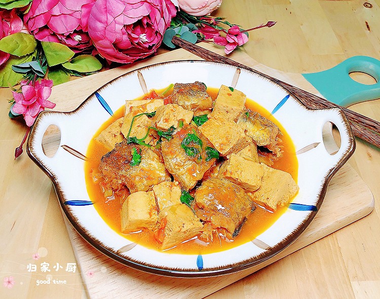 茄汁鳕鱼豆腐的做法