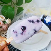 #丘比小能手料理课堂#蓝莓酸奶冰棒的做法图解7