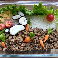 儿童餐—小兔子拔萝卜—营养便当的做法图解14