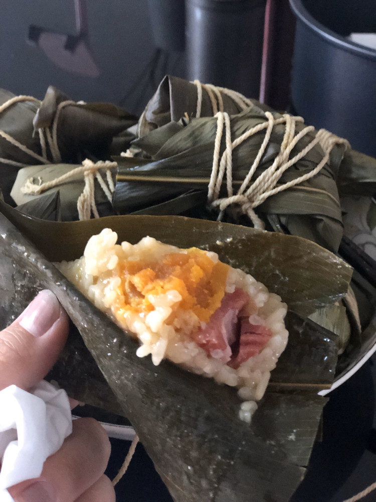 甜咸粽子的做法