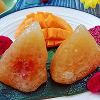 #浓情端午 粽粽有赏#西米水果粽子的做法图解11