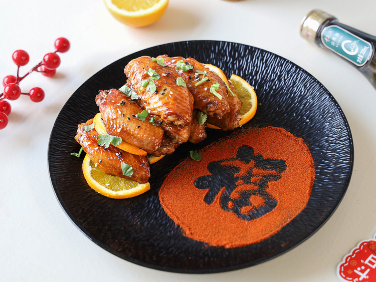 年夜饭菜谱 | 年味十足的橙子鸡翅~的做法