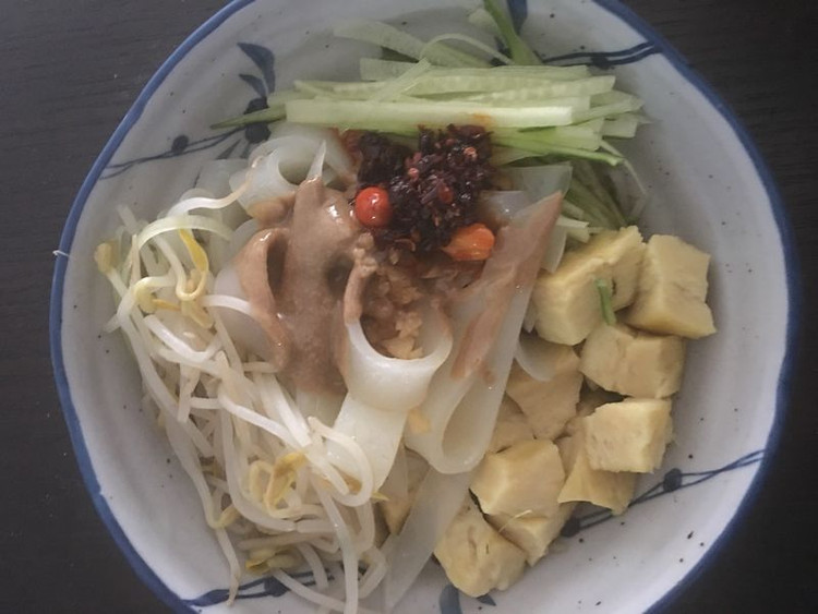 深夜凉皮的做法