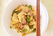 朴素的美味～～杏鲍菇炒牛肉的做法