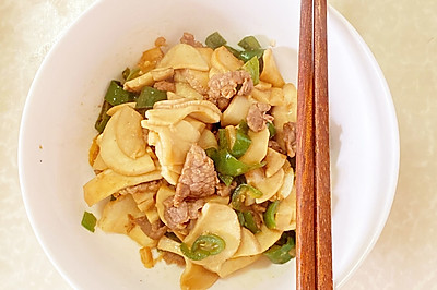 朴素的美味～～杏鲍菇炒牛肉
