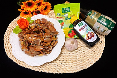鲍汁蚝油花蛤