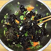 芥末黑木耳的做法图解5