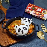 熊猫咖喱牛肉饭#奇妙咖喱，拯救萌娃食欲#的做法图解14