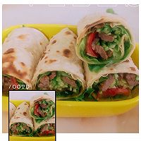 蔬菜牛肉卷饼的做法图解8