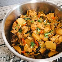 超下饭！超开胃！—「酸菜土豆烧鸡」的做法图解7