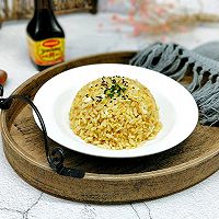 黄金酱油炒饭#每食每刻，乐享美极#的做法图解6