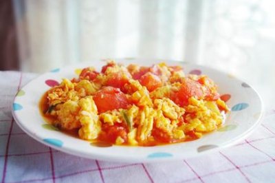 西红柿炒鸡蛋（超超超简单）