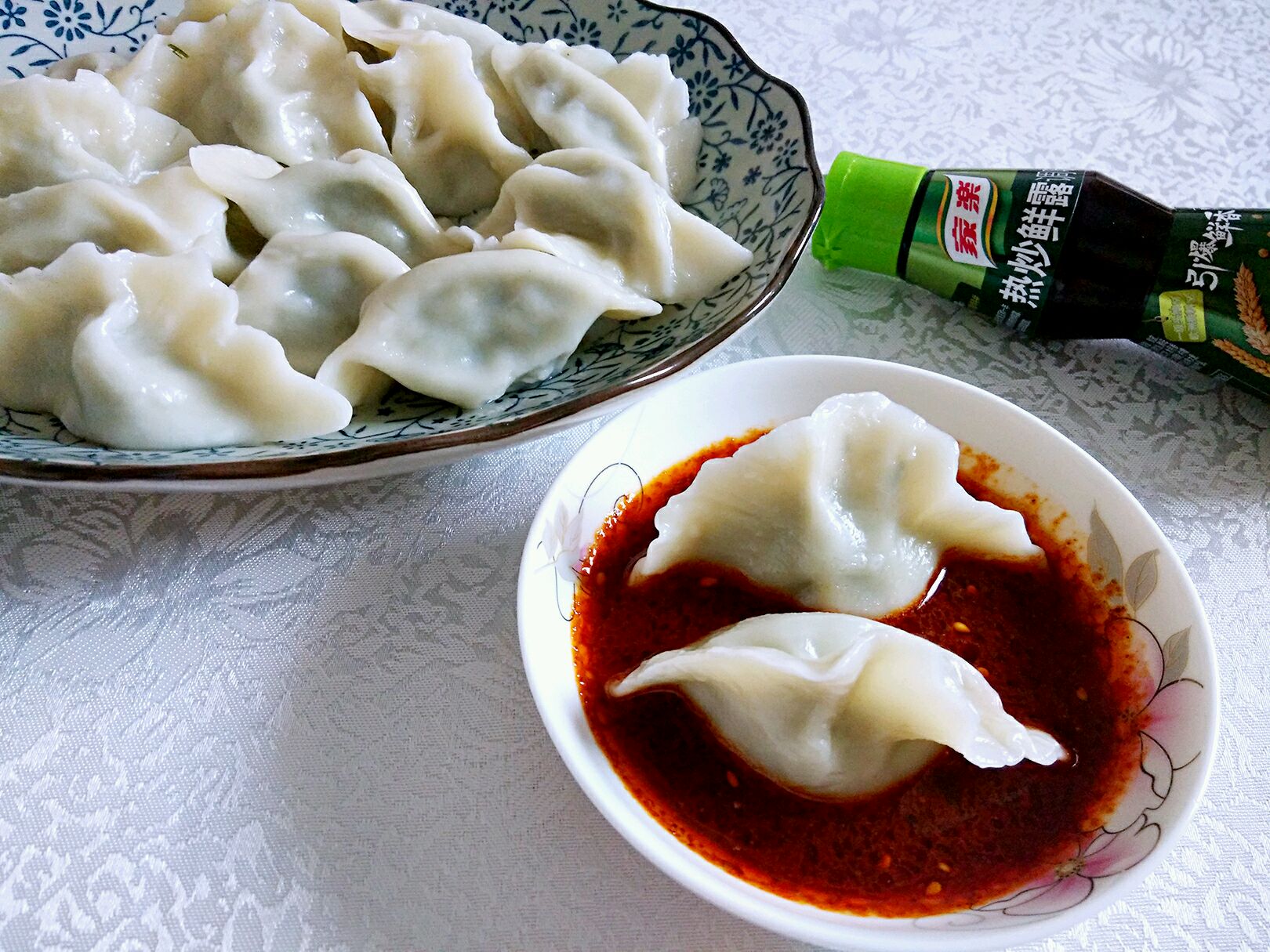 Jiaozi stuffed with anise and pork