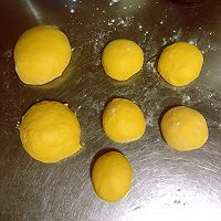 #爱好组-高筋#南瓜吐司和餐包的做法图解3