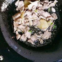 秋葵炒肉片的做法图解6