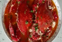 番茄豆腐炖梭子蟹的做法
