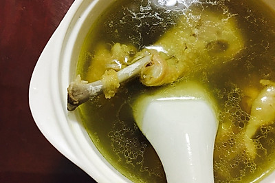 高压锅清补凉煲鸡汤（1～2人份）