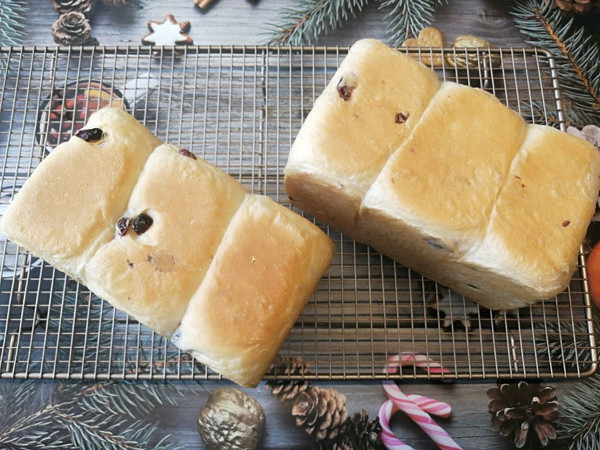 超级柔软的蔓越莓土司