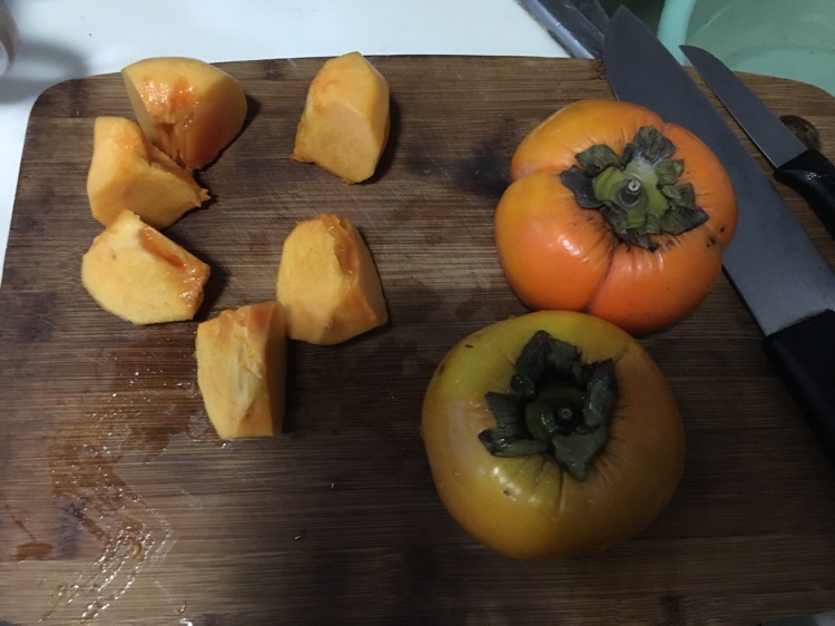朗姆肉桂酒渍柿子塔的做法图解1