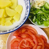 #异域美味 烹饪中式年味#番茄土豆片的做法图解3