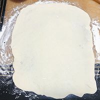 #福临门 福寿天成#早餐发面葱花饼㊙️的做法图解3