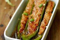 尖椒酿肉的做法