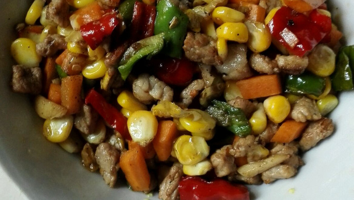 玉米胡萝卜鸡肉